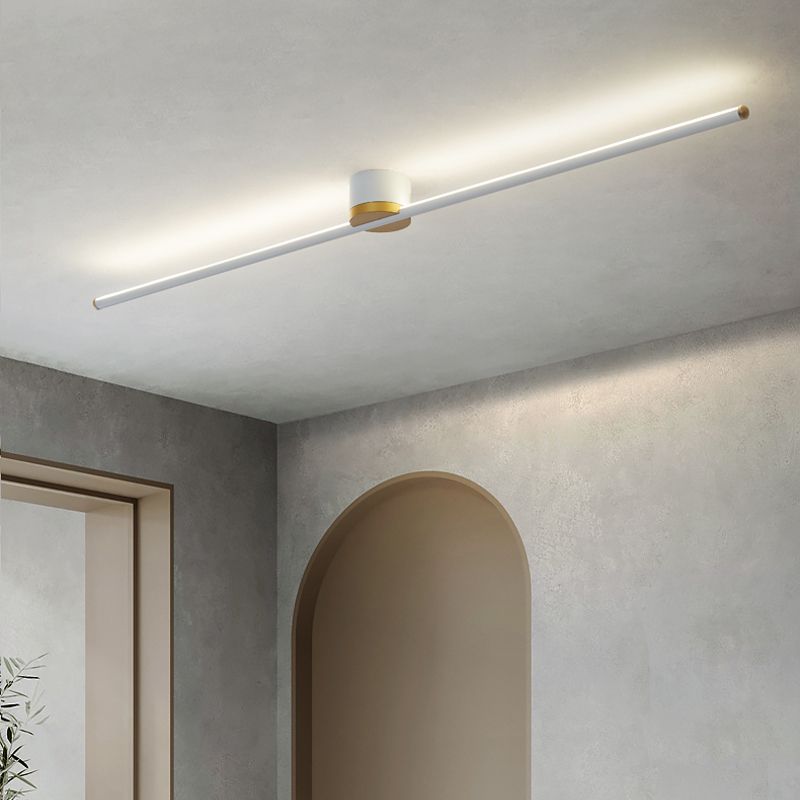 Arisha Modern Linear LED Deckenleuchte Schwarz/Weiß Schlaf/Wohnzimmer