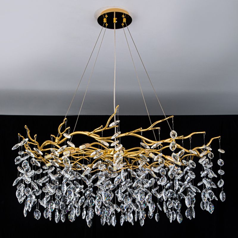 Kristy Kronleuchter Antiquität LED Gold Wohn/Schlafzimmer