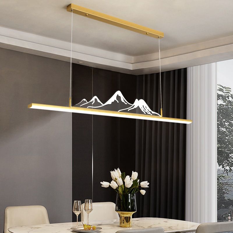 Arisha Pendelleuchte Schwarz/Gold Berg Wohnzimmer/Esszimmer