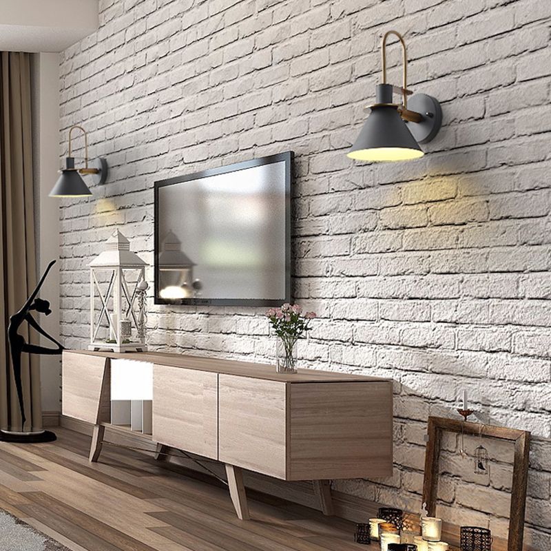 Valentina Vintage LED Wandleuchte Innen 6 Farben Bade/Wohnzimmer Metall