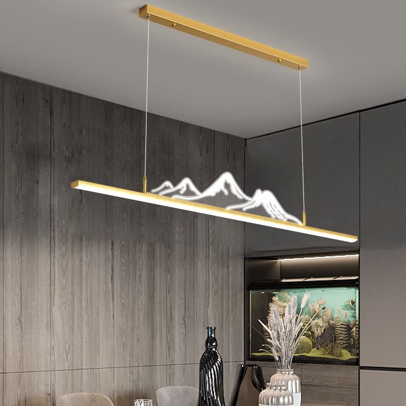 Arisha Pendelleuchte Schwarz/Gold Berg Wohnzimmer/Esszimmer