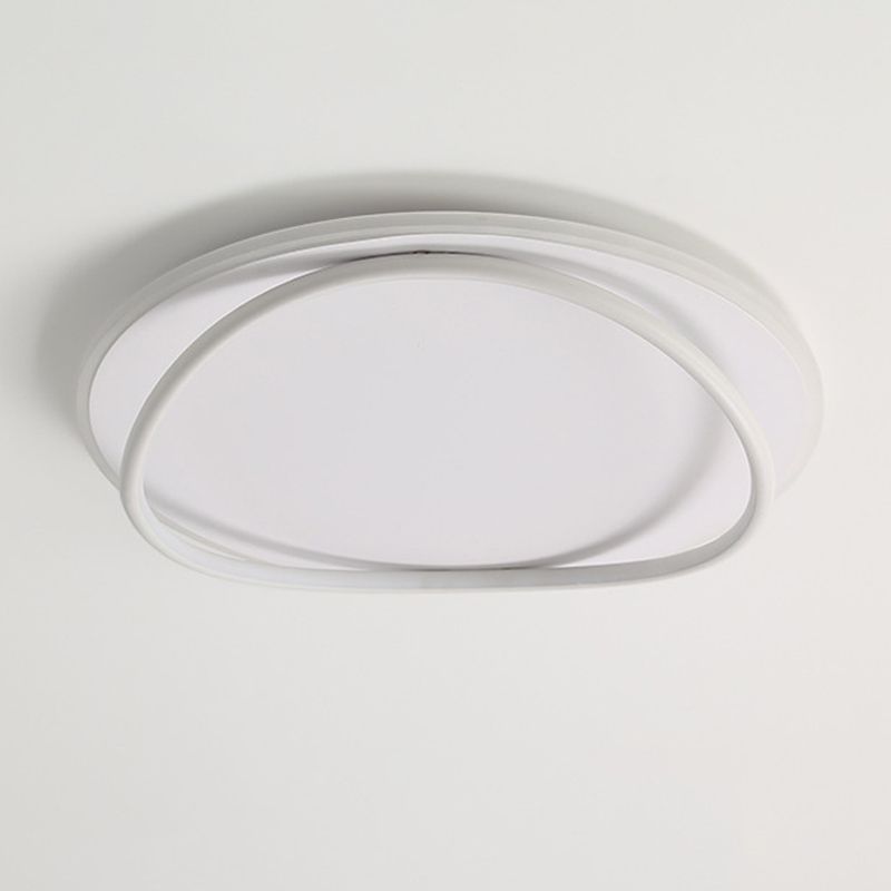 Arisha Design LED Deckenleuchte Dimmbar Ring Schwarz Ess/Wohn/Schlafzimmer