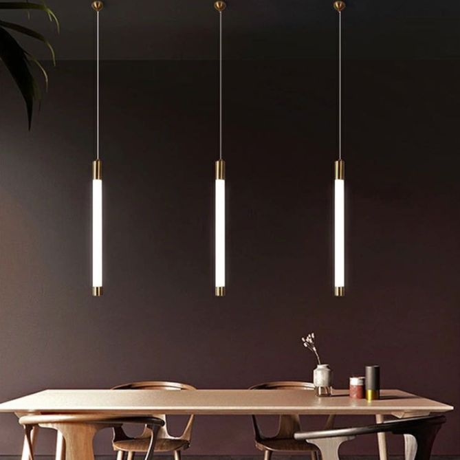 Arisha Pendelleuchte Minimalismus, LED für Wohnzimmer