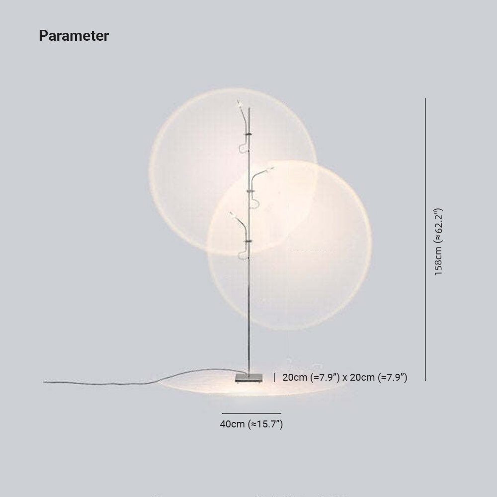Mira Stehlampe Minimalistische Design LED Sonnenuntergang Schlaf/Wohn/Esszimmer