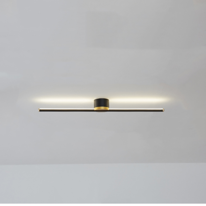 Arisha Modern Linear LED Deckenleuchte Schwarz/Weiß Schlaf/Wohnzimmer