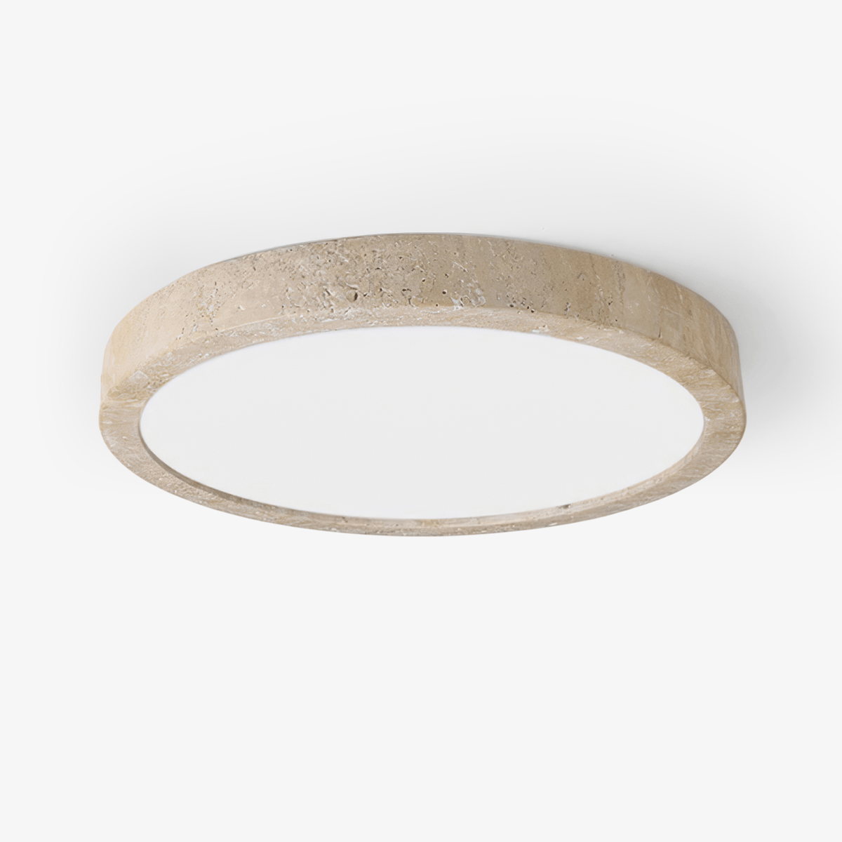 Cal Deckenleuchte aus Travertin im minimalistischen Stil