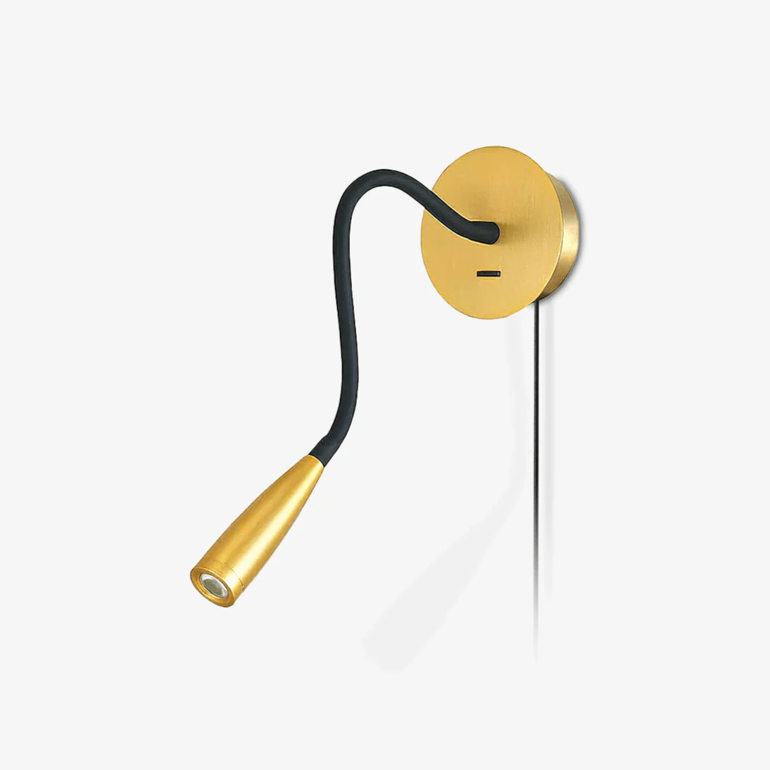 Rivanelle zeitgenössische minimalistische Wandleuchte mit Stecker