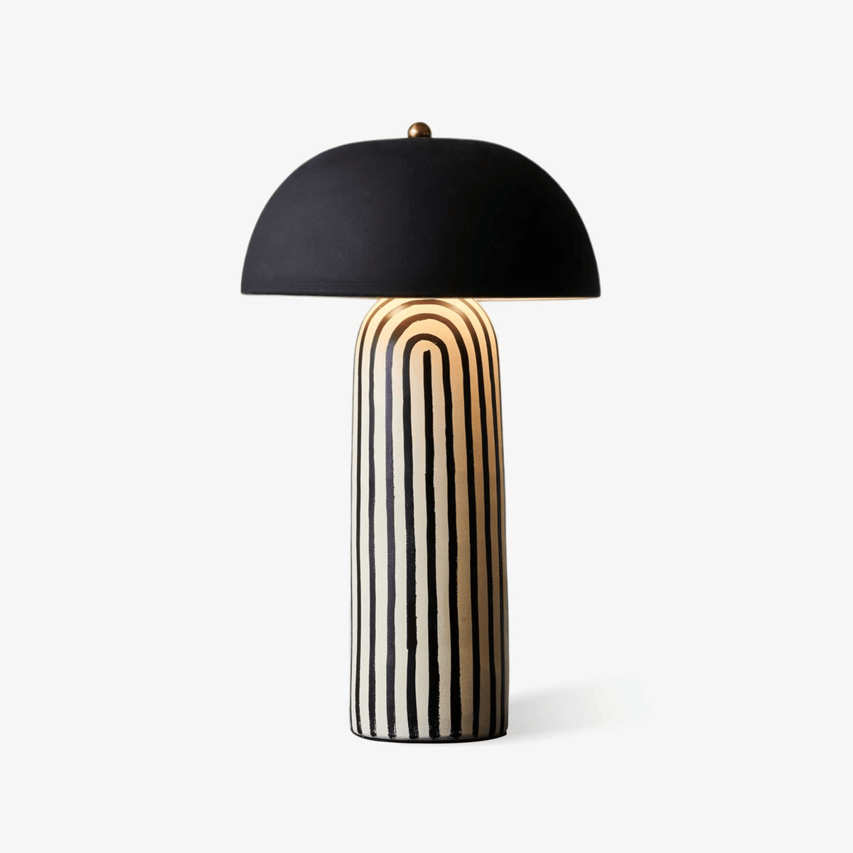 Moxyn Minimalistische Tischleuchte aus Keramik