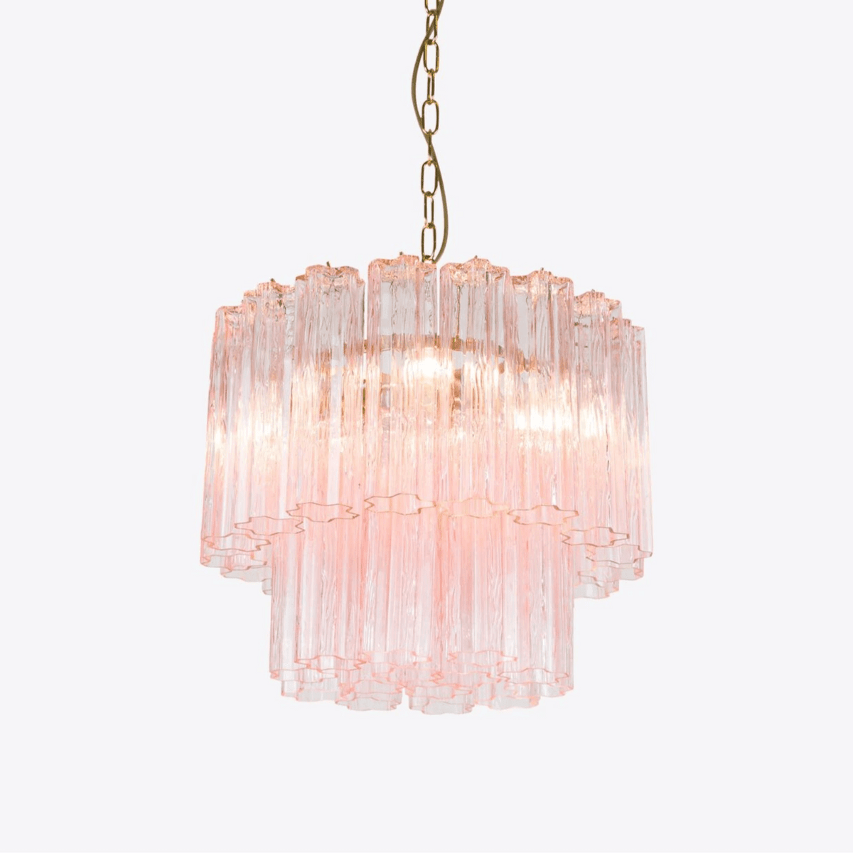 Aelox Kronleuchter Small Treviso Murano-Glasrohre