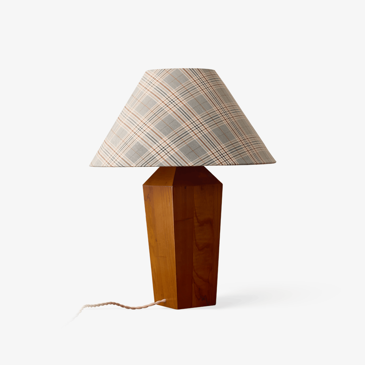 Wokel Minimalistische Tischleuchte aus Holz