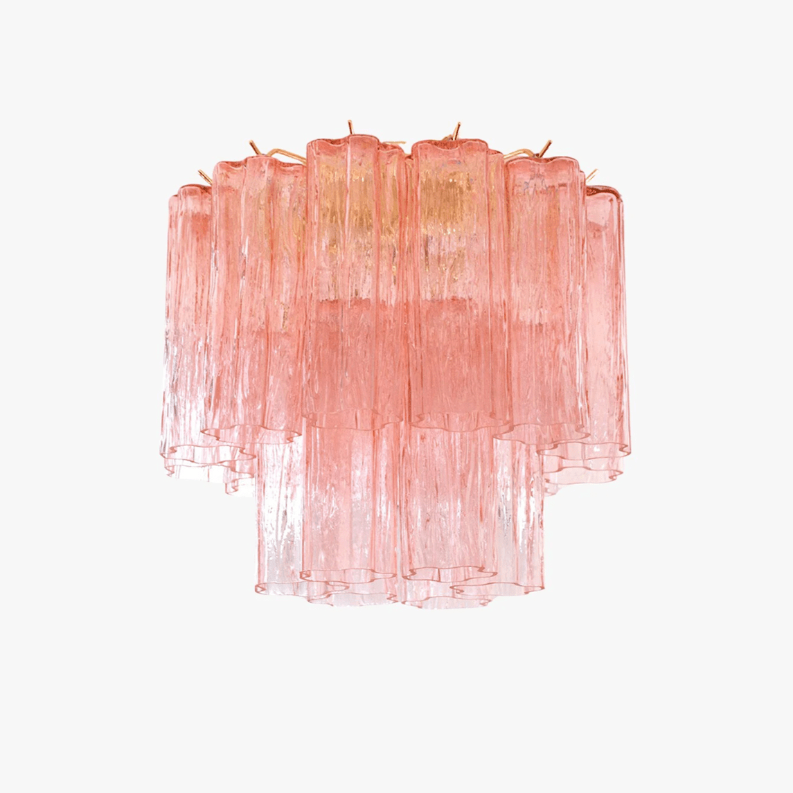 Serin Deckenleuchte Pink Wasserfall-Stil