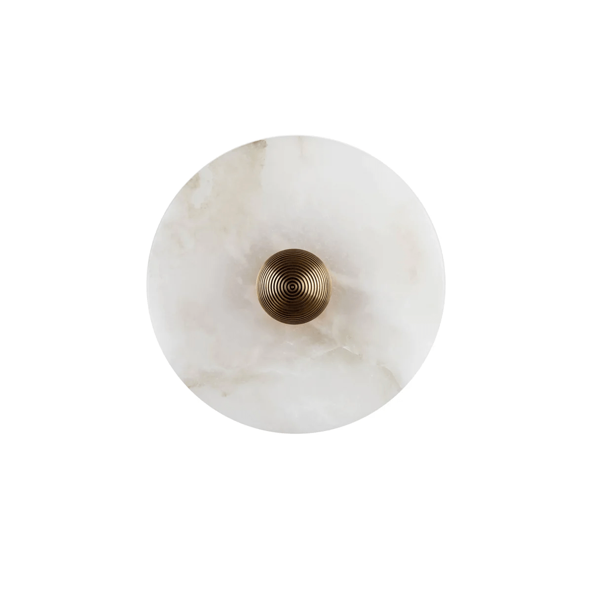 Albireria Minimalistische Alabaster-Deckenleuchte