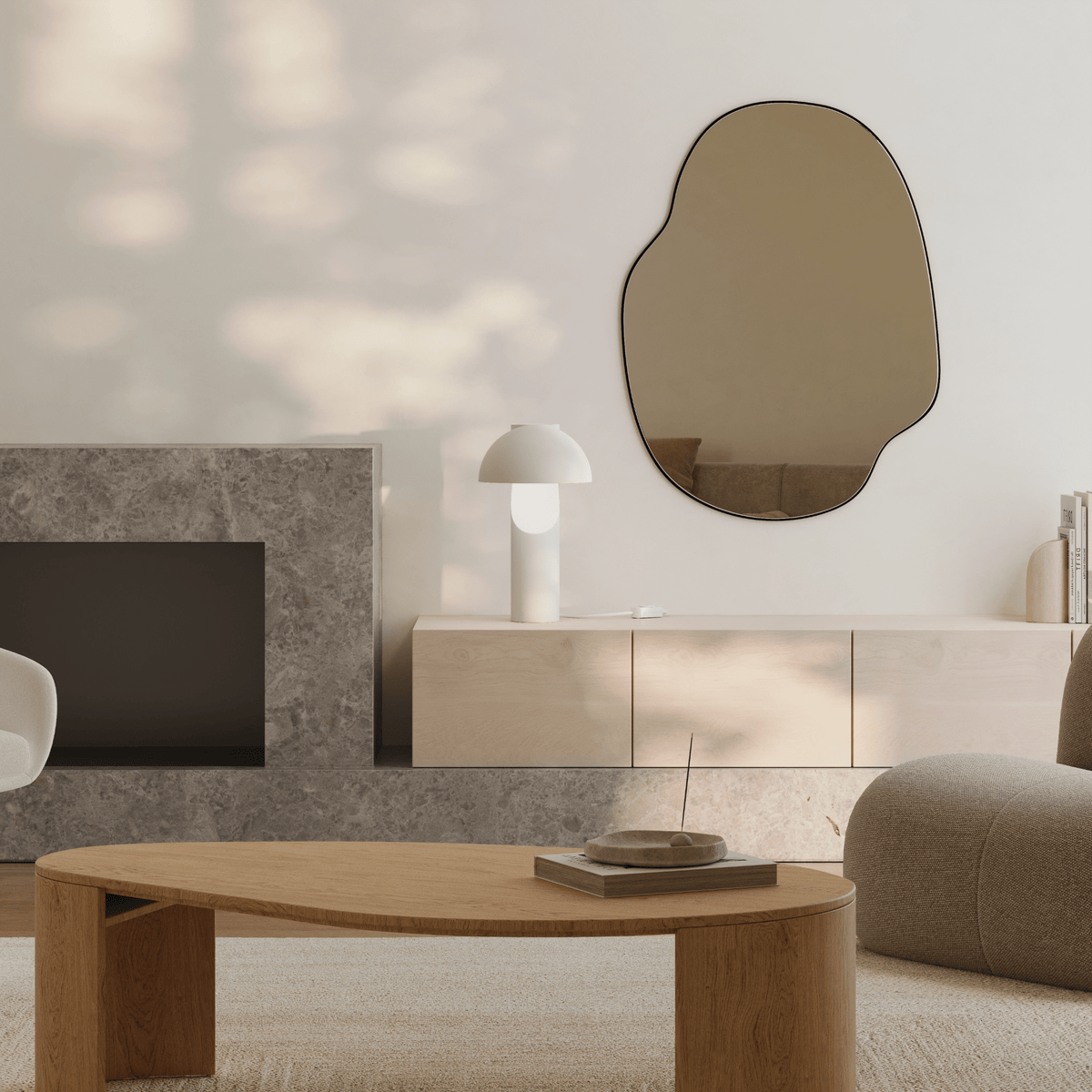 Belviora Minimalistische Tischleuchte