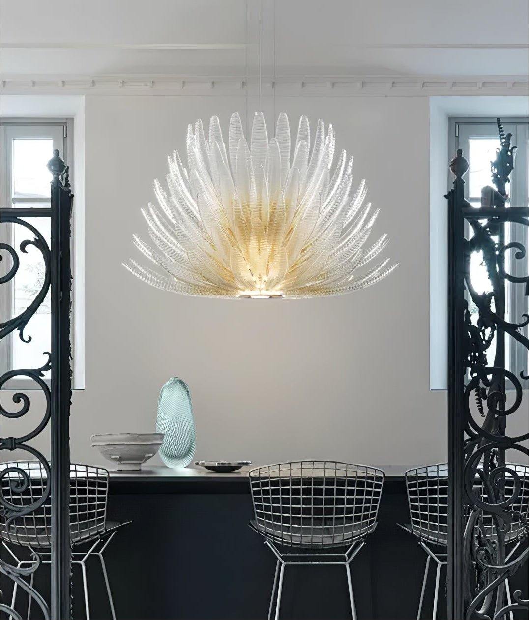 Valerio Aurelia Kronleuchter aus Glas Petal