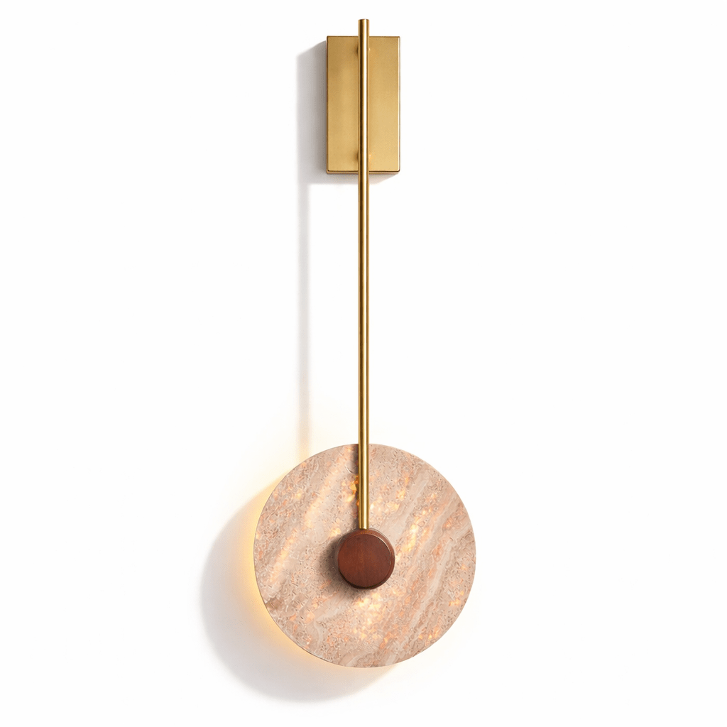Solven Travertine Wandleuchte