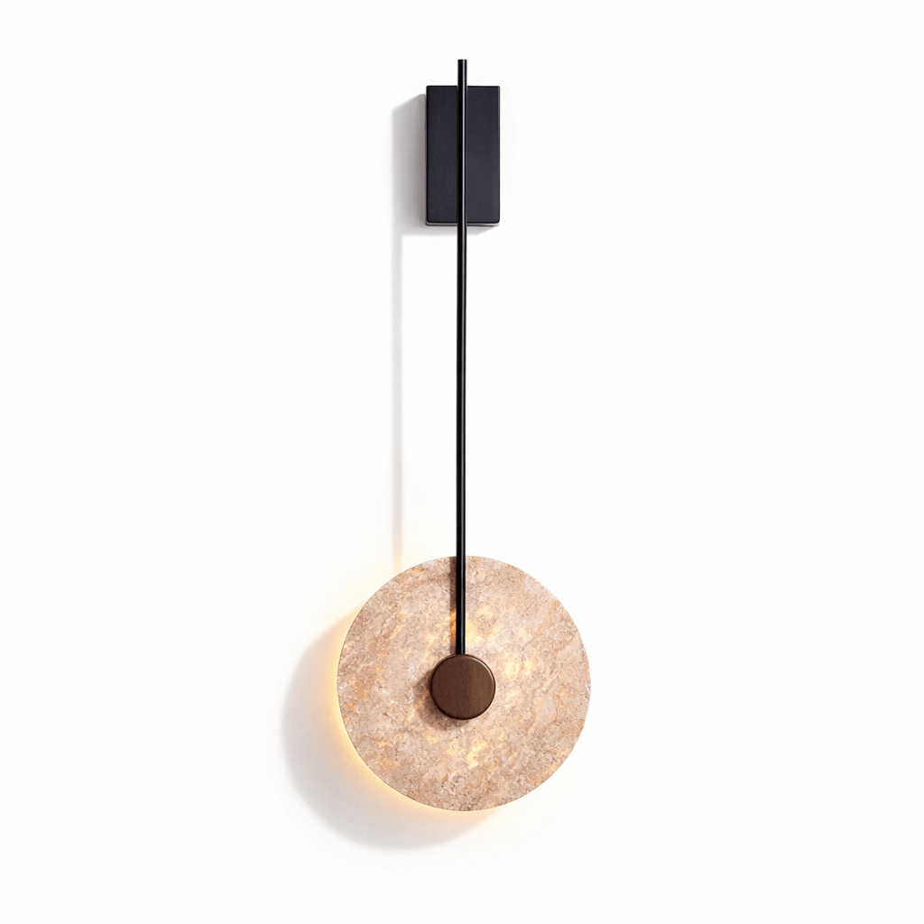 Solven Travertine Wandleuchte