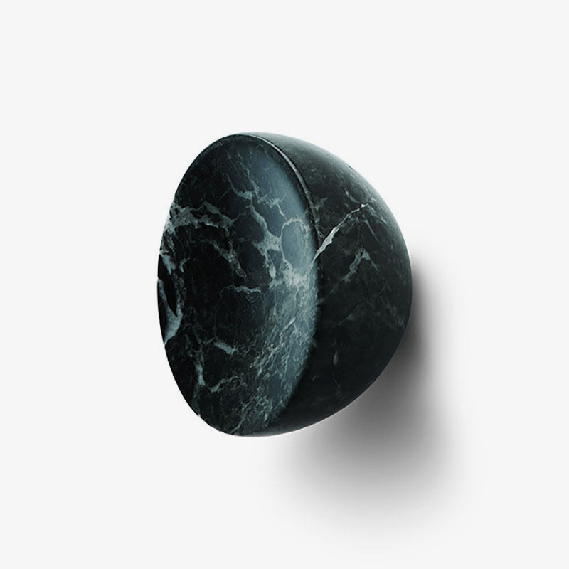 Nerarina Obsidian Core Marmorknopfgriff mit Griffzug