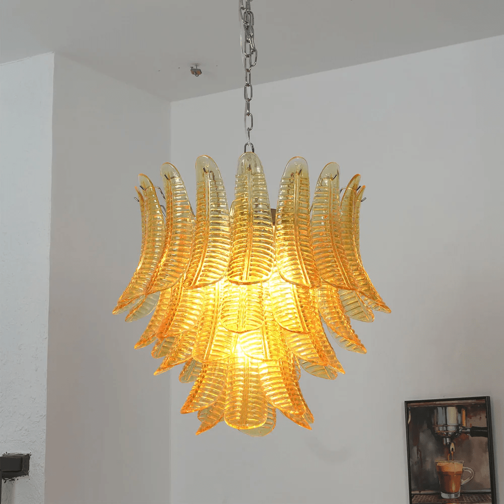 Elaryn Kronleuchter aus Glas