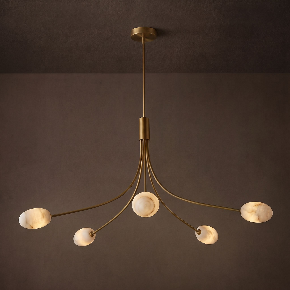 Castercombe Alabaster-Kronleuchter