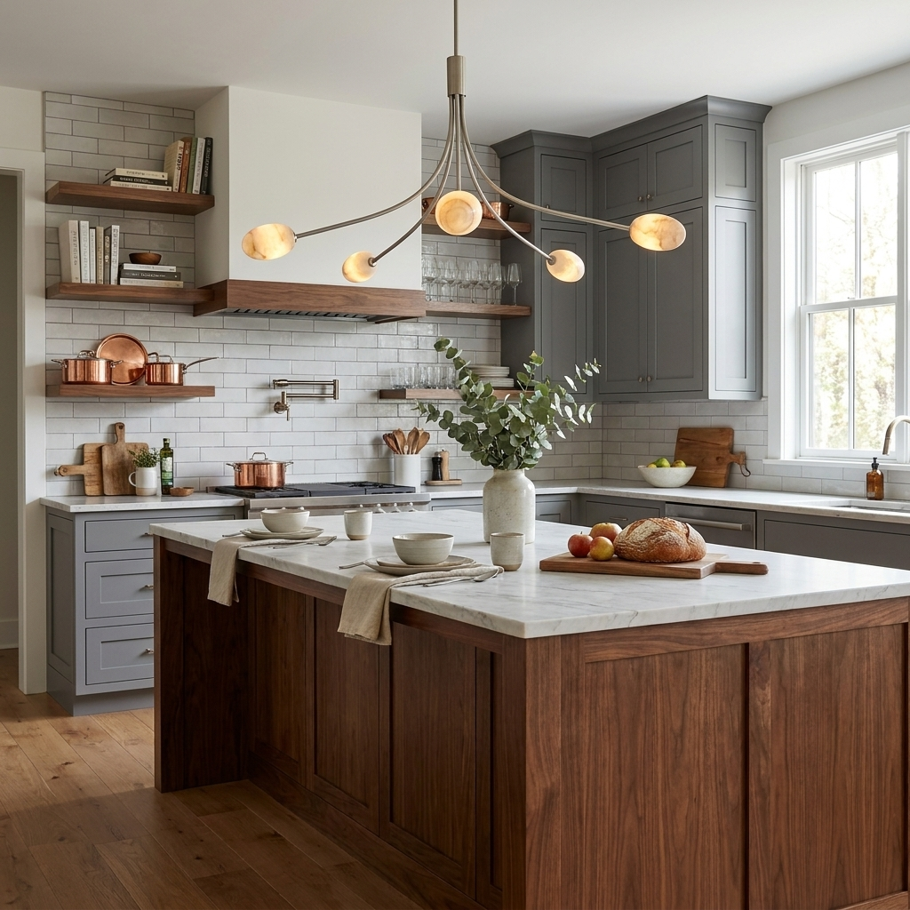 Castercombe Alabaster-Kronleuchter