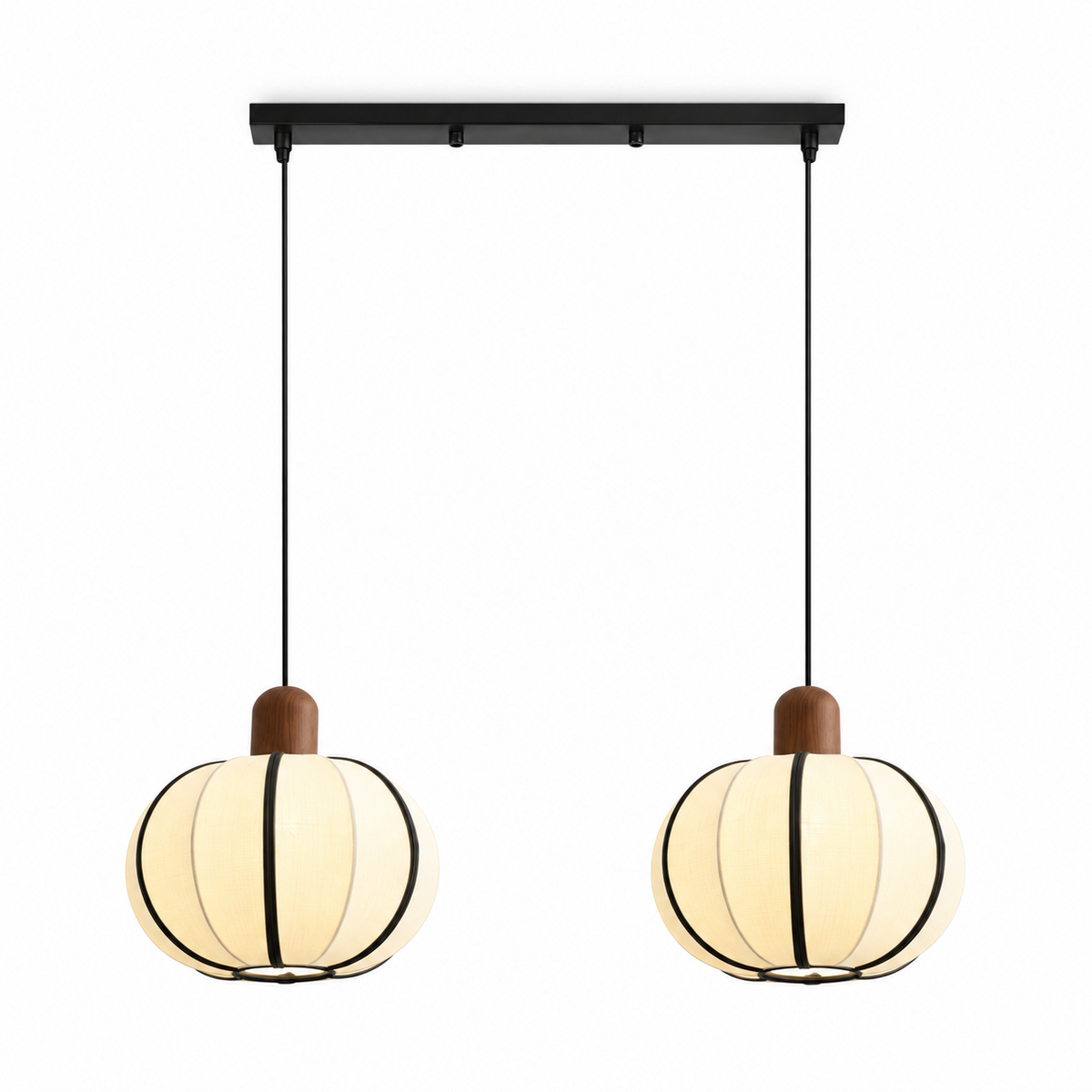 Bellford Stoff-Pendelleuchte