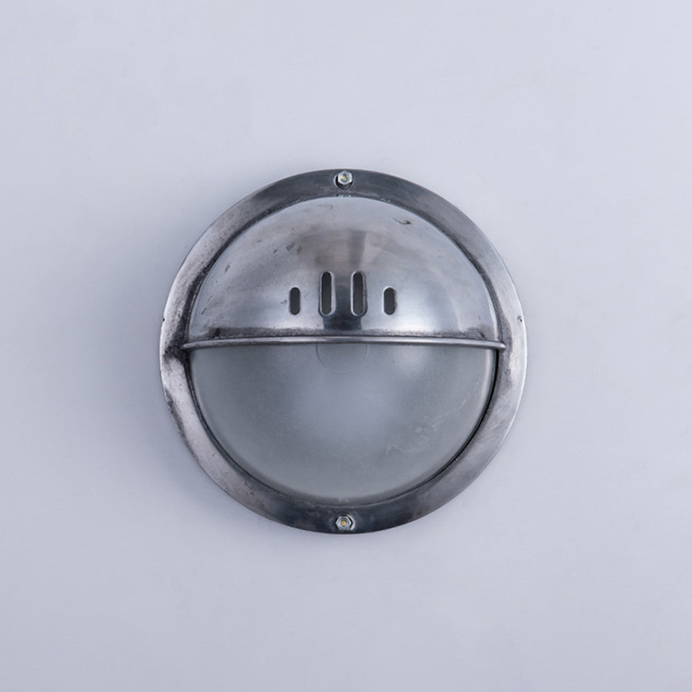 Ray Wasserdichte Wandleuchte Modern Silbrig,Außen, Metall Glas