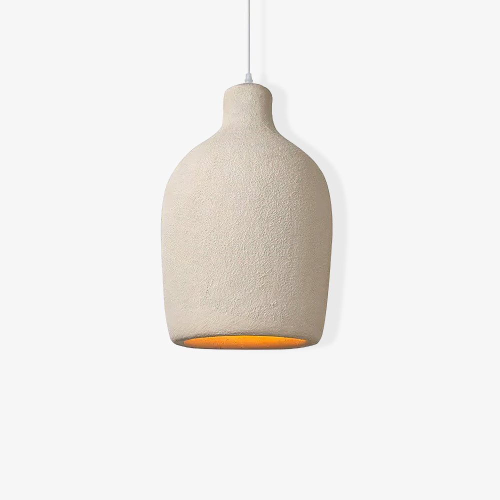 Avely Minimalistische Pendelleuchte in Beige