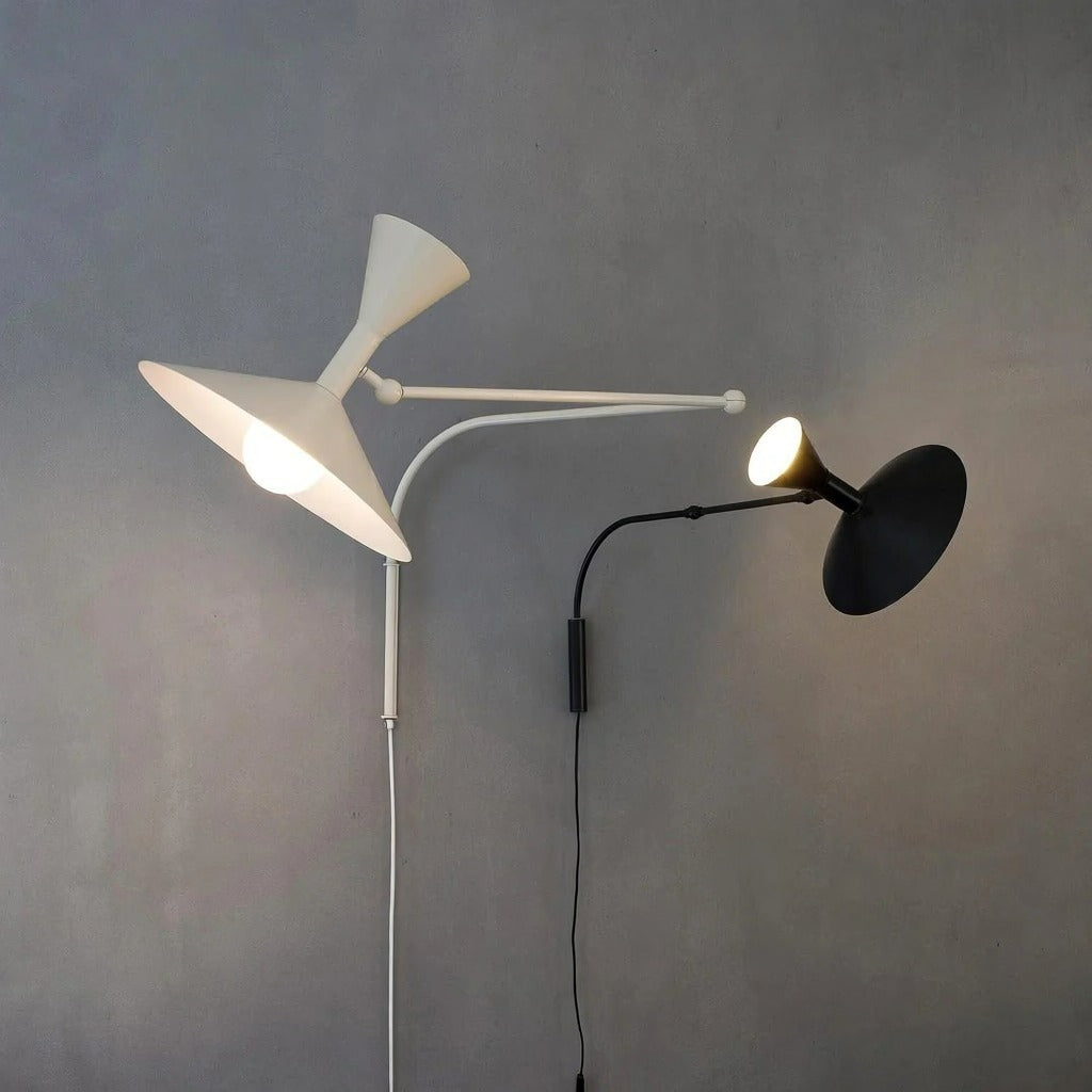 Viraelaria Wandleuchte Marseille mit verstellbarem Arm