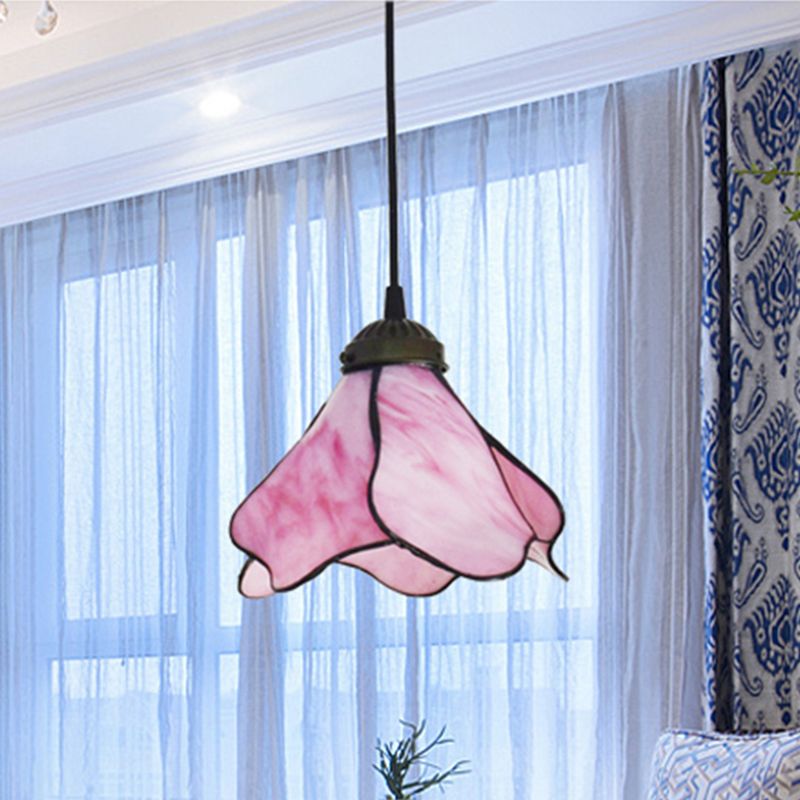 Arisha Modern LED Pendelleuchte Blume Wohnzimmer Schlafzimmer, 2 Farben, Metall Glas