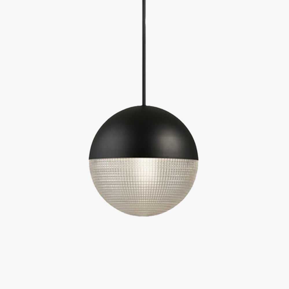 Valentina LED Pendelleuchte Modern Kugel, Schwarz/Gold, Esstisch, Metall Glas
