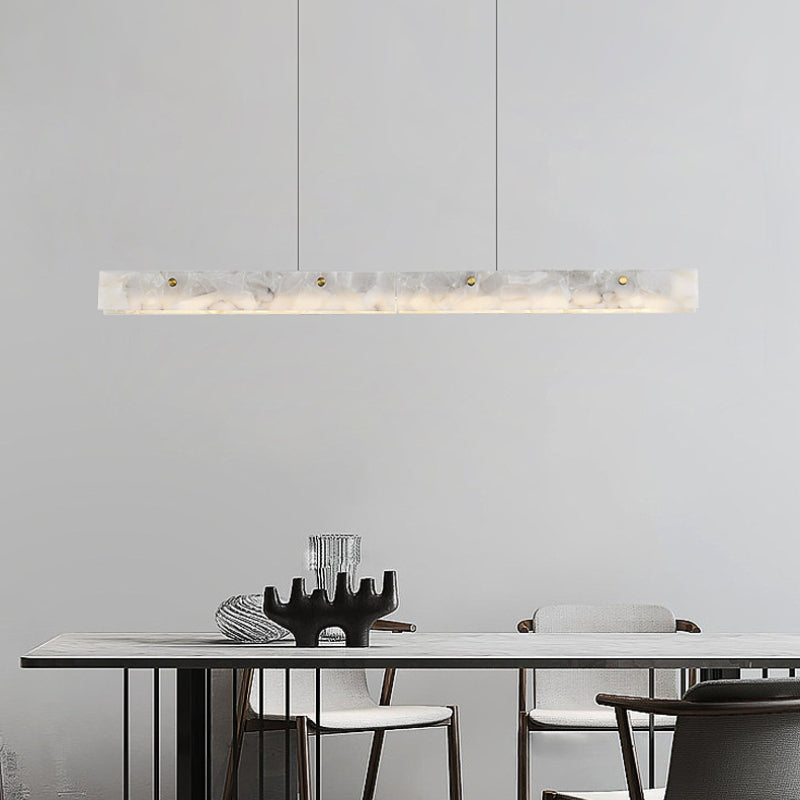 Arisha Modern LED Pendelleuchte Weißer Marmor Esszimmer/Bar
