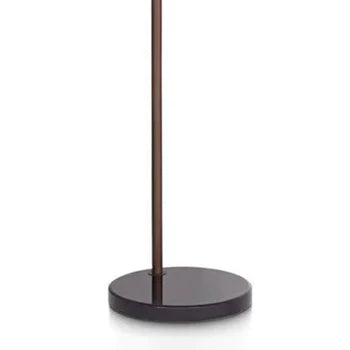 Valentina Retro Brown Curved Stehleuchte, Metall
