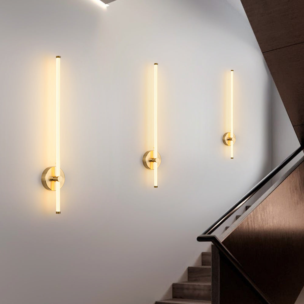 Arisha Kupfer/Nickel Innen Wandleuchte Metall/Acryl Schlafzimmer