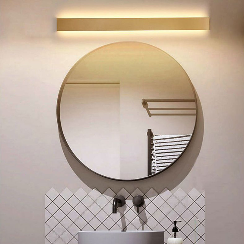 Arisha Modern LED Wandleuchte Innen Rechteckig Schwarz/Weiß/Gold Bade/Wohnzimmer