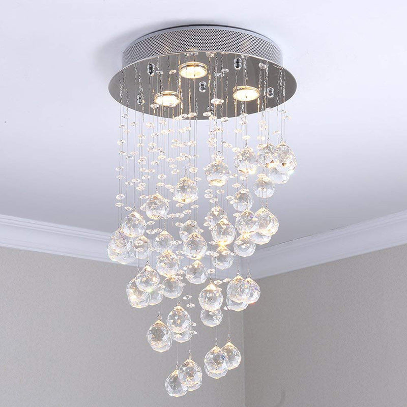 Arisha Kreativ Deckenleuchte Metall Glas Schlafzimmer