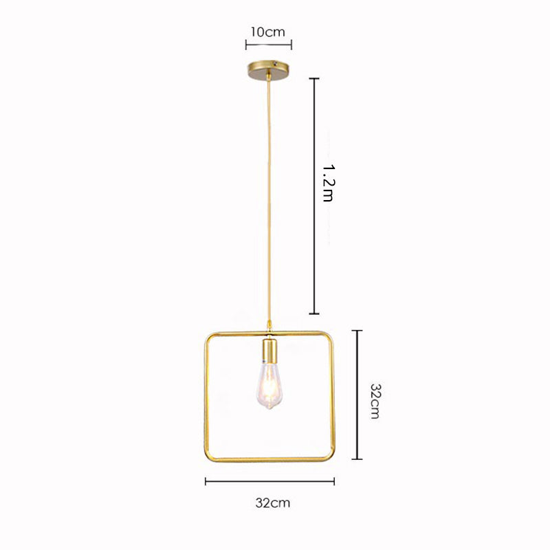 Moderne Industrielle Minimalistische Pendelleuchten für Esszimmer