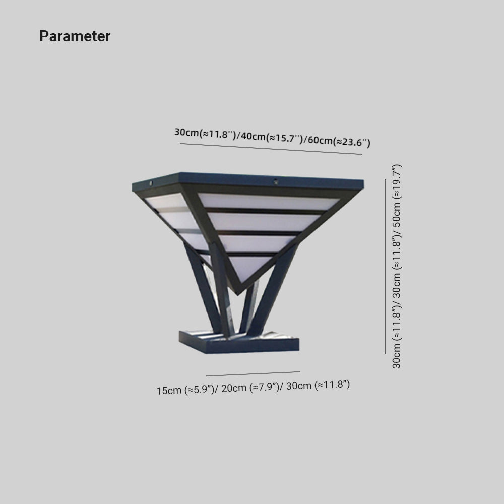 Ray Modern LED Außenleuchte Schwarz Garten/Terrasse/Balkon