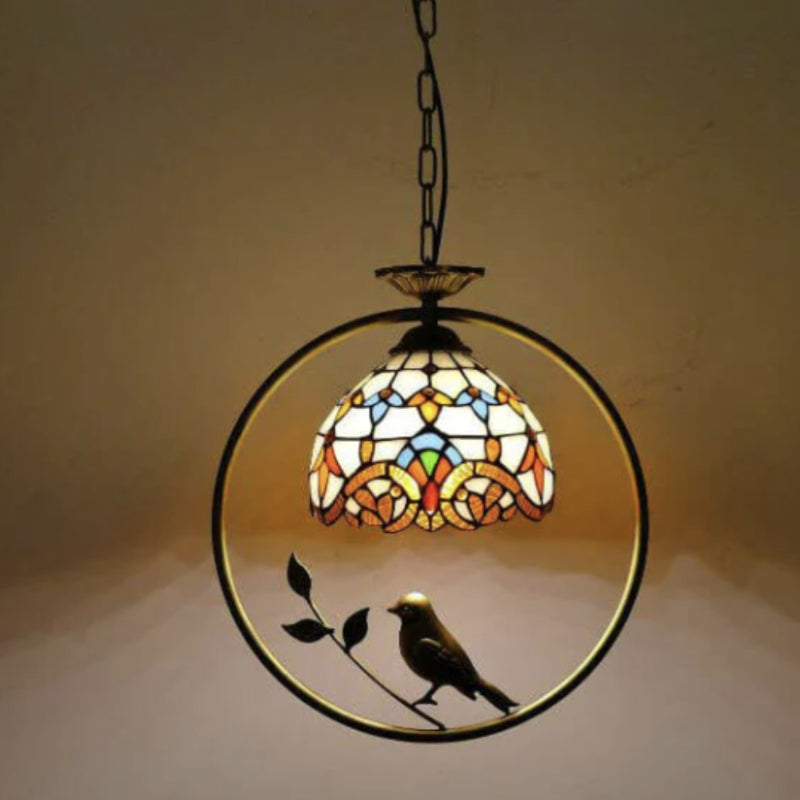 Arisha Cottage Acryl Pendelleuchte Metall Glas Wohnzimmer/Schlafzimmer