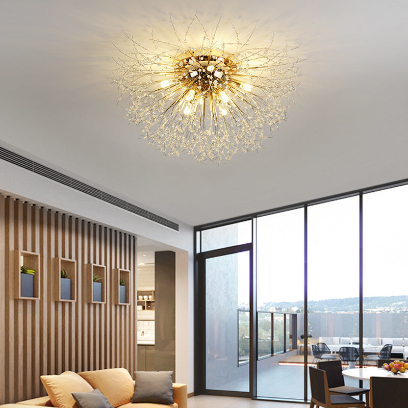Kristy Pendelleuchte Hängelampe Gold Ess/Wohnzimmer Modern Design LED