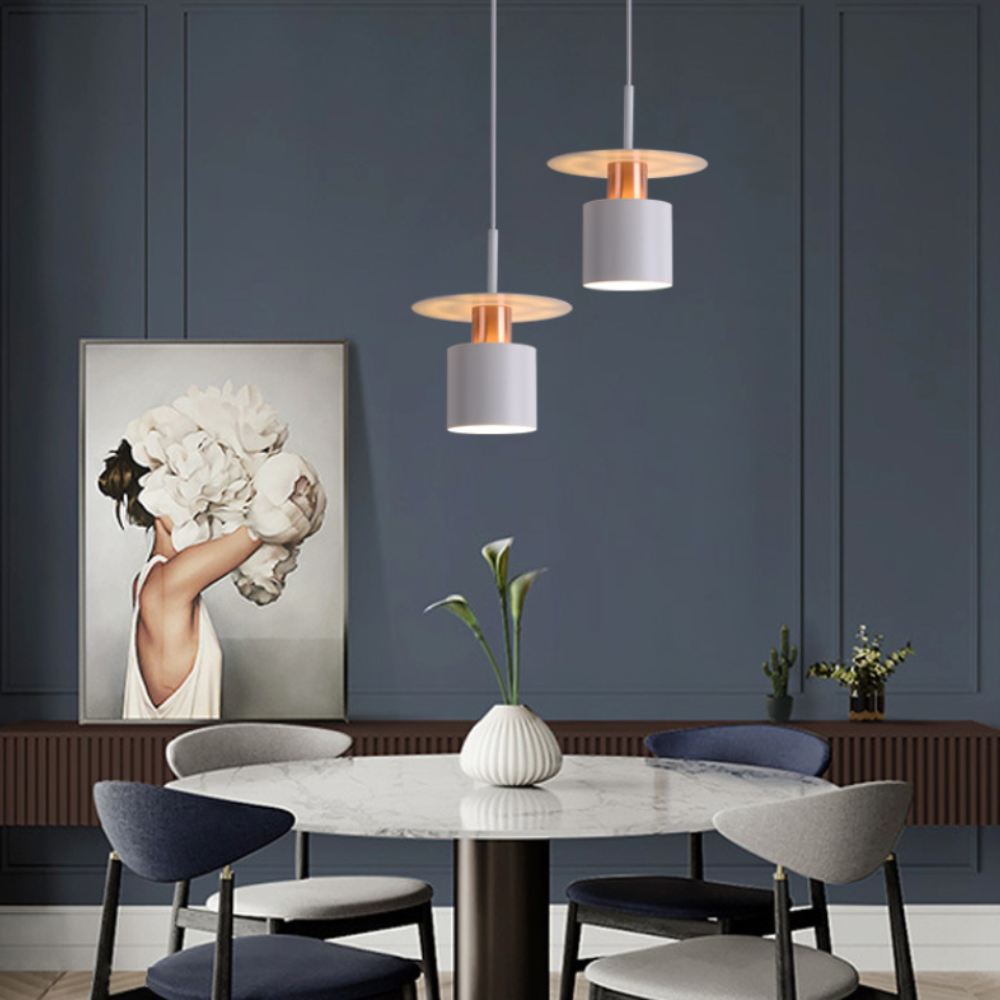 Valentina Industriell LED-Pendelleuchte Metall Schlafzimmer/Esszimmer