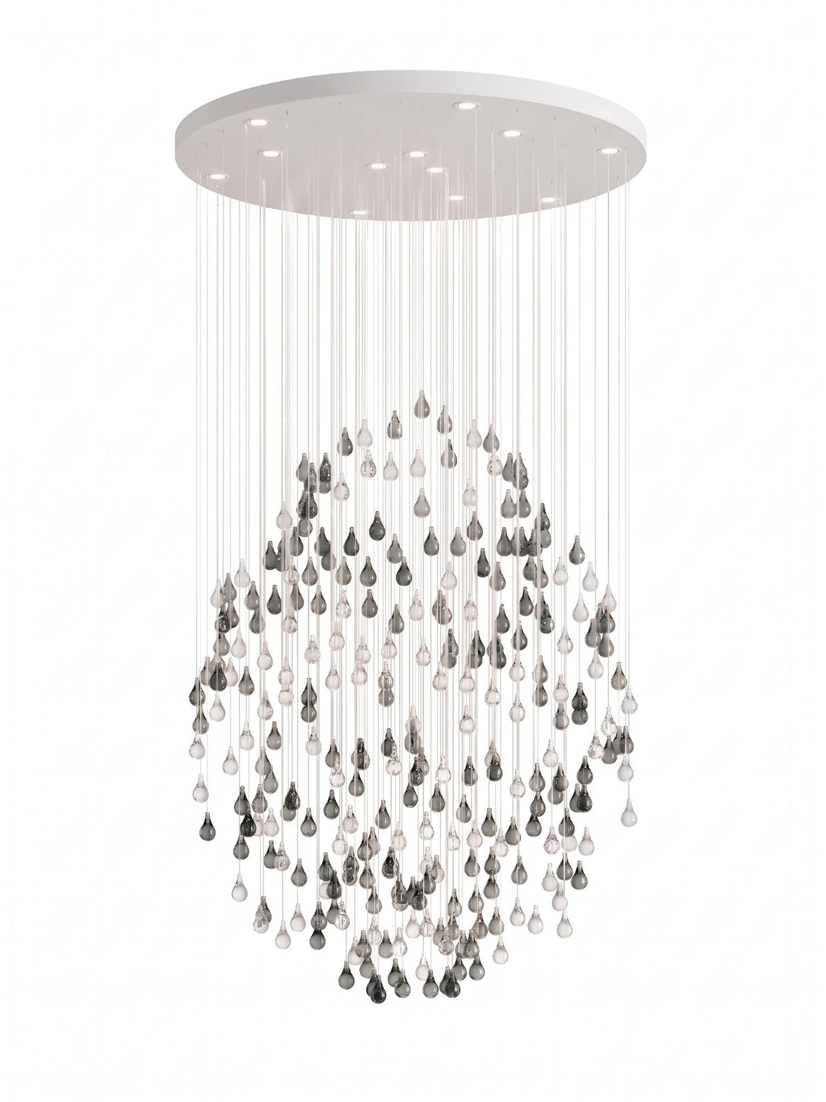 Droplets Kronleuchter Cascading Droplet Cascade Kronleuchter