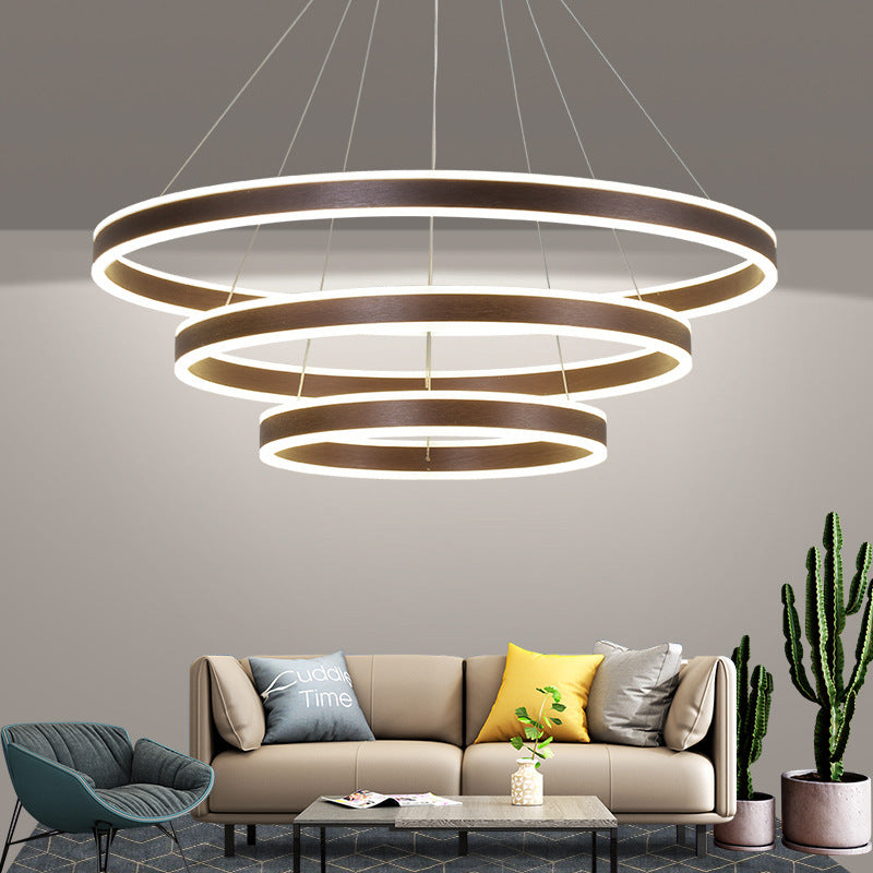 Arisha Moderne LED Pendelleuchte Schwarz Schlafzimmer/Wohnzimmer