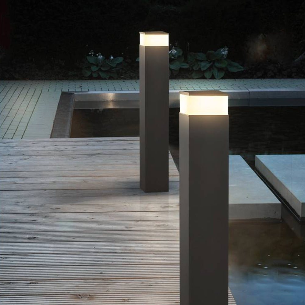Ray Modern LED Stehend Außenleuchte Metall Garten Terrasse
