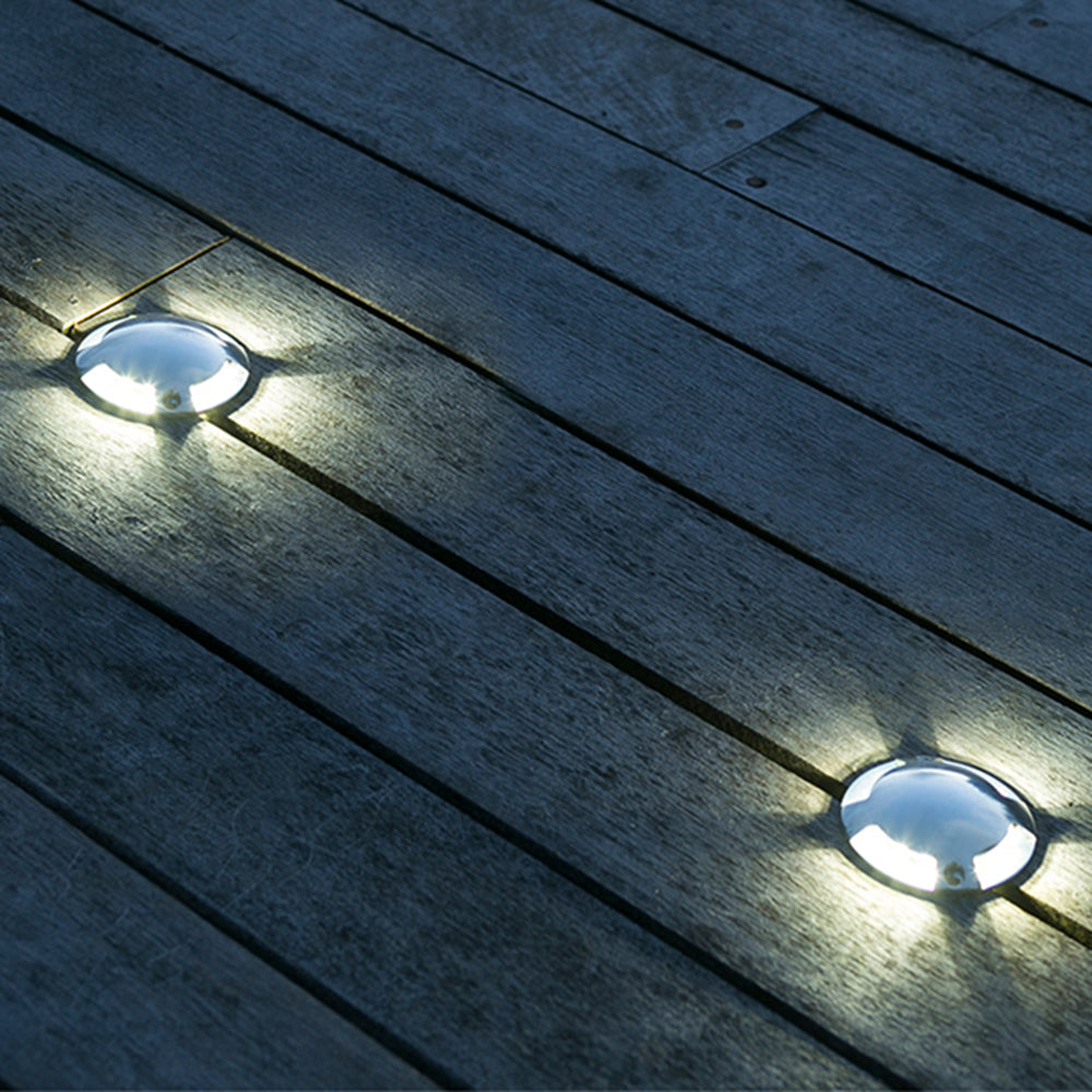 Ray Modern LED Außenleuchte Schwarz Treppenhaus/Garten/Terrasse Metall&Glas