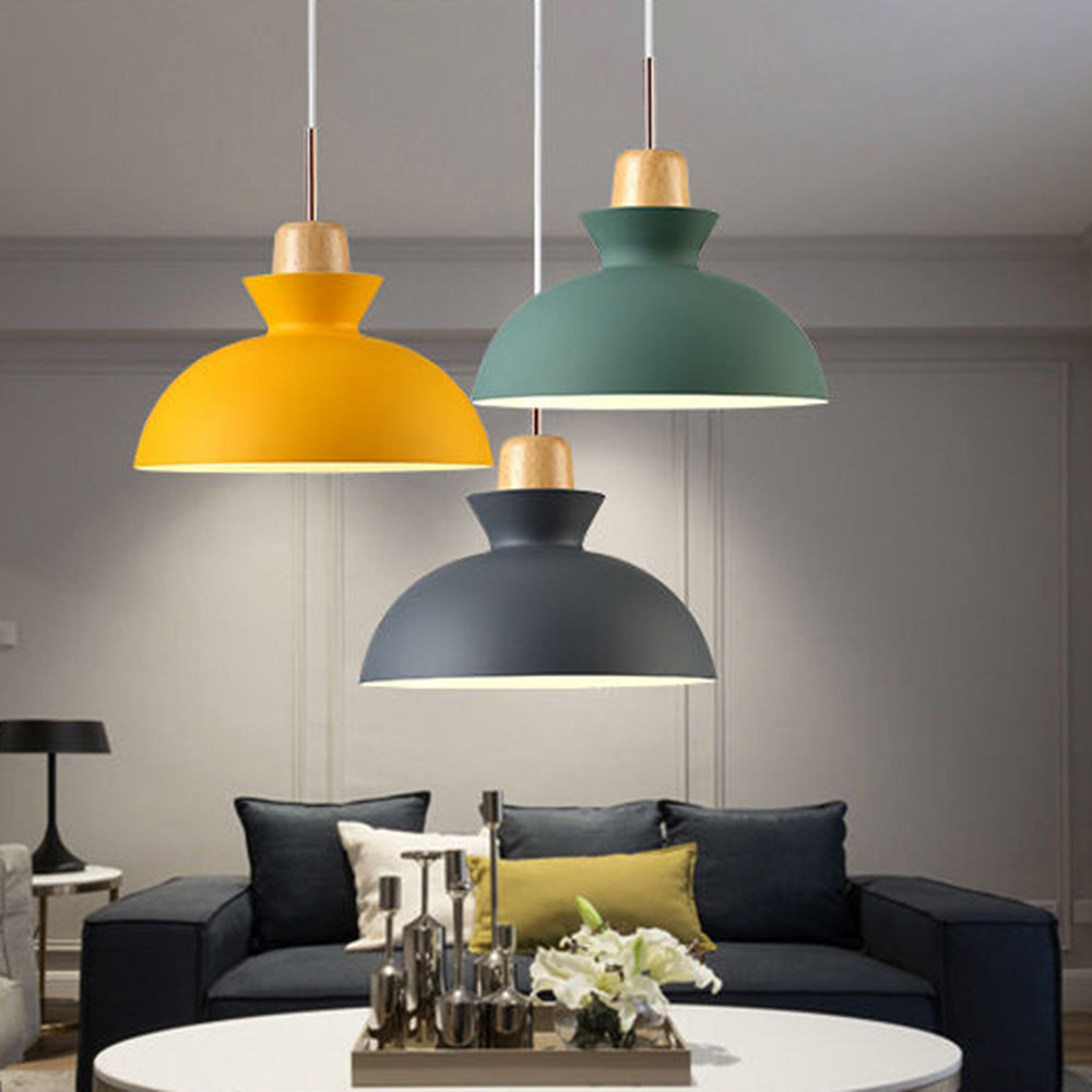 Valentina Modern LED Pendelleuchte Bunt 3 Farben Wohn/Schlaf/Esszimmer Metall