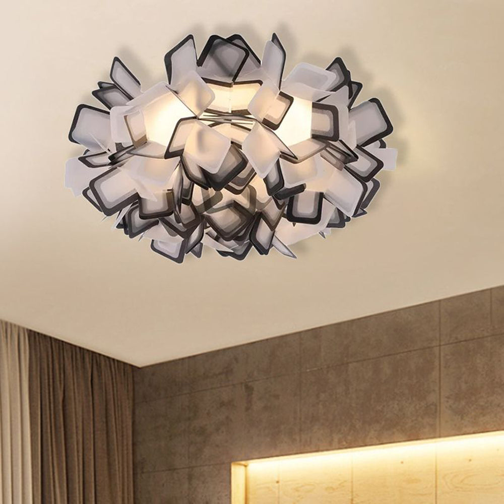 Aria Deckenleuchte, 7 Farben, Blume Schlafzimmer Modern
