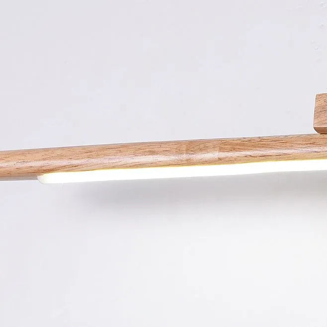 Muto Holz Wandleuchte Linear, Innen, Badezimmer ,Modern LED