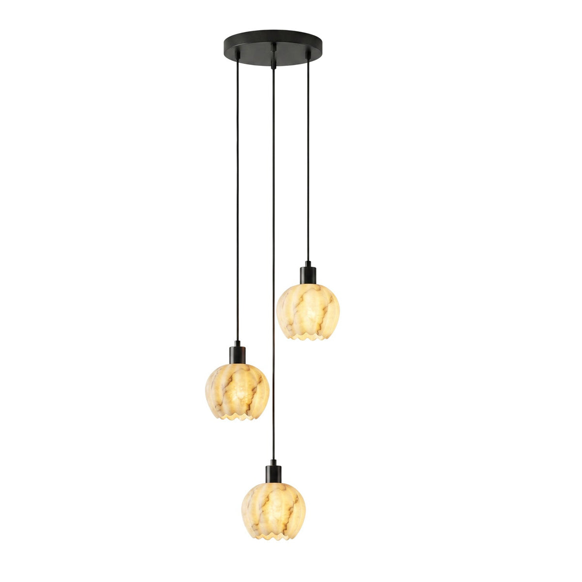 Albuenne Mian Alabaster Pendelleuchte