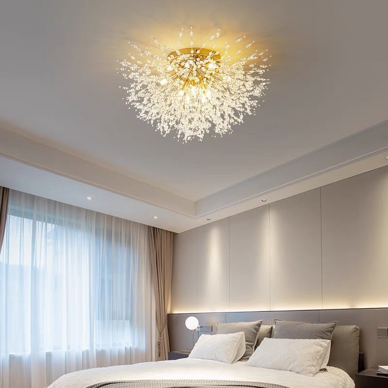 Kristy Pendelleuchte Hängelampe Gold Ess/Wohnzimmer Modern Design LED