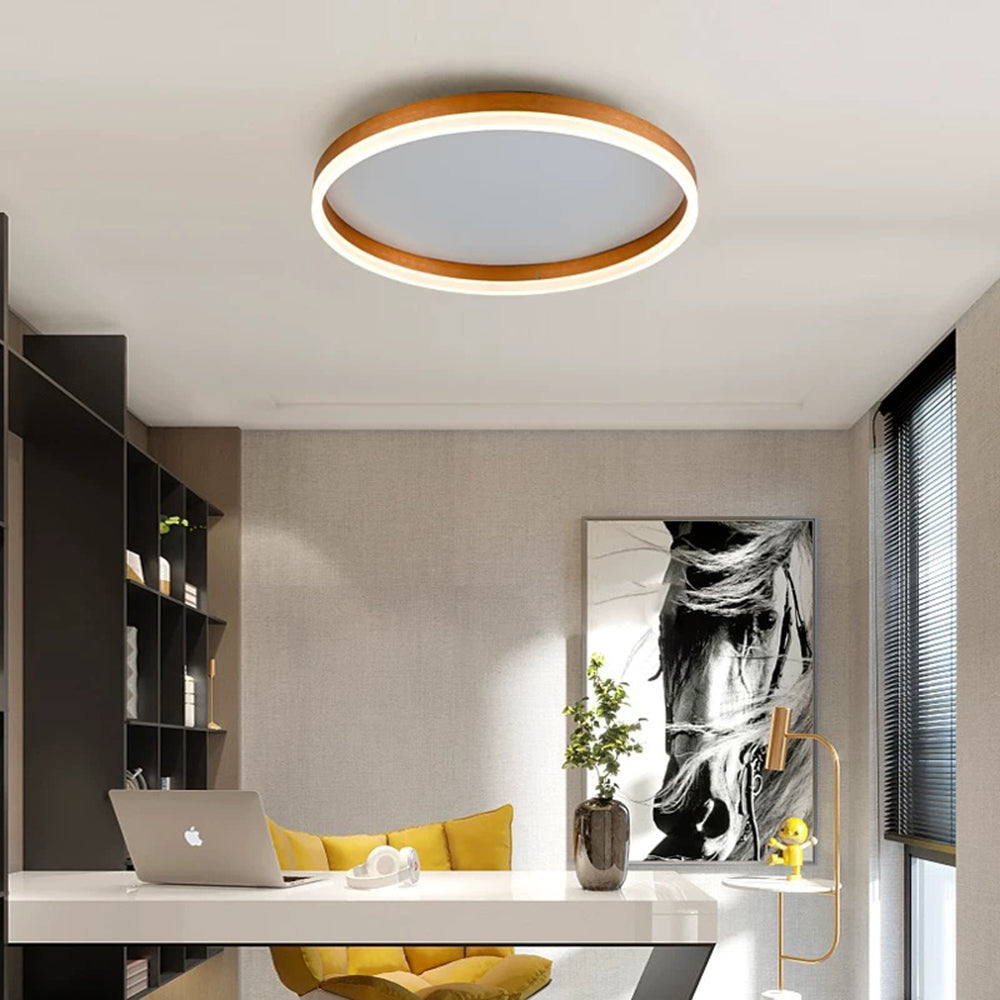 Arisha Deckenleuchte Modern LED Schwarz/Gold Metall Wohnzimmer